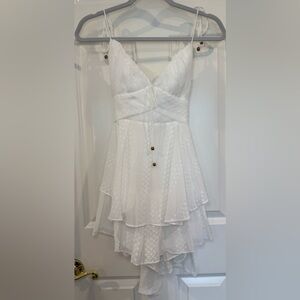 Angel Biba white romper